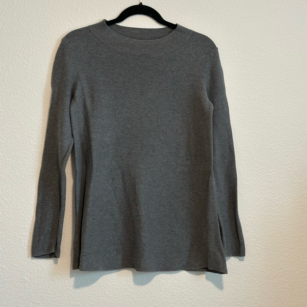 Anne Taylor dark grey sweater